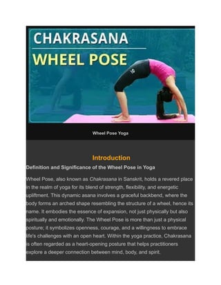 45 Selected Yoga Wheel Exercise Charts to Keep You in Shape - Bored Art | Yoga  wheel exercises, Yoga postures, Yoga help